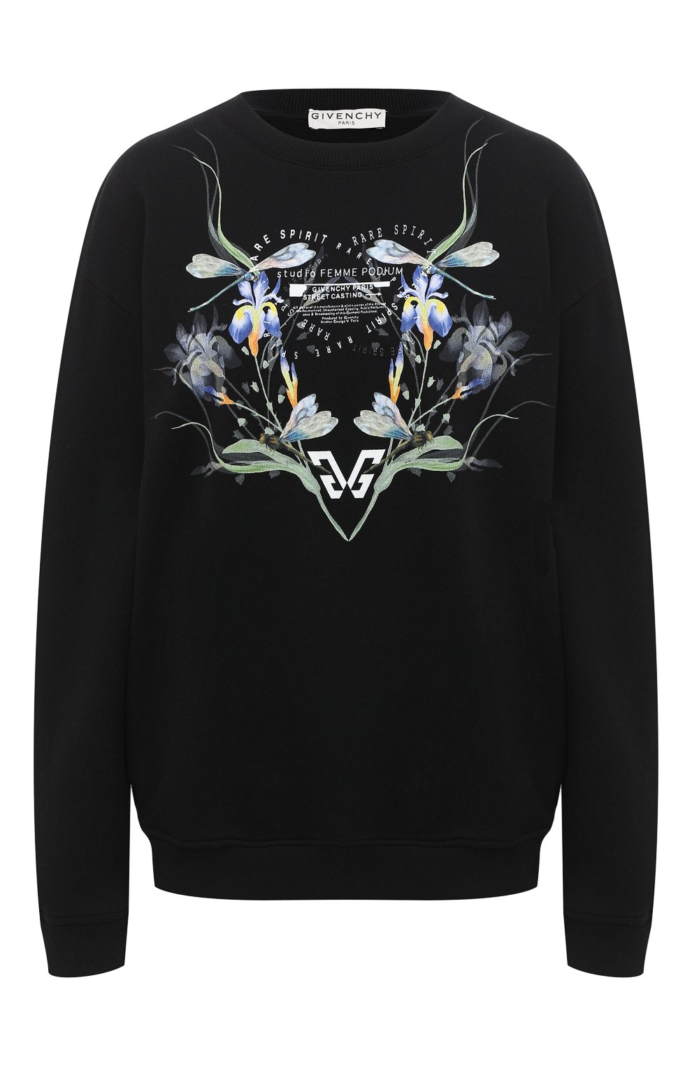Хлопковы й свитшот GIVENCHY, арт. BWJ0193Z3T, фото 1