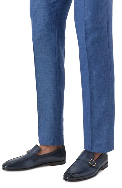 Кожаные лоферы carlos SANTONI, арт. MCNG18005SA4SLAS, фото 3