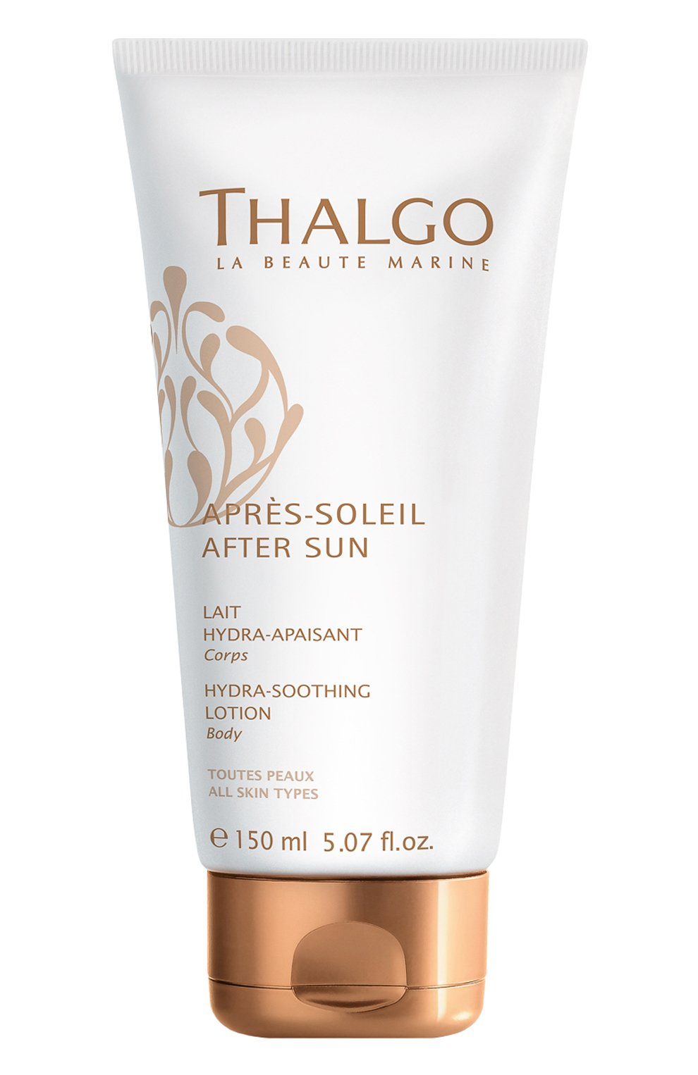 Успокаивающее молочко для тела после загара (150ml) THALGO бесцветного цвета по цене 4890 руб., арт. VT15037, фото 1 Успокаивающее молочко для тела после загара (150ml) THALGO, арт. VT15037, фото 1