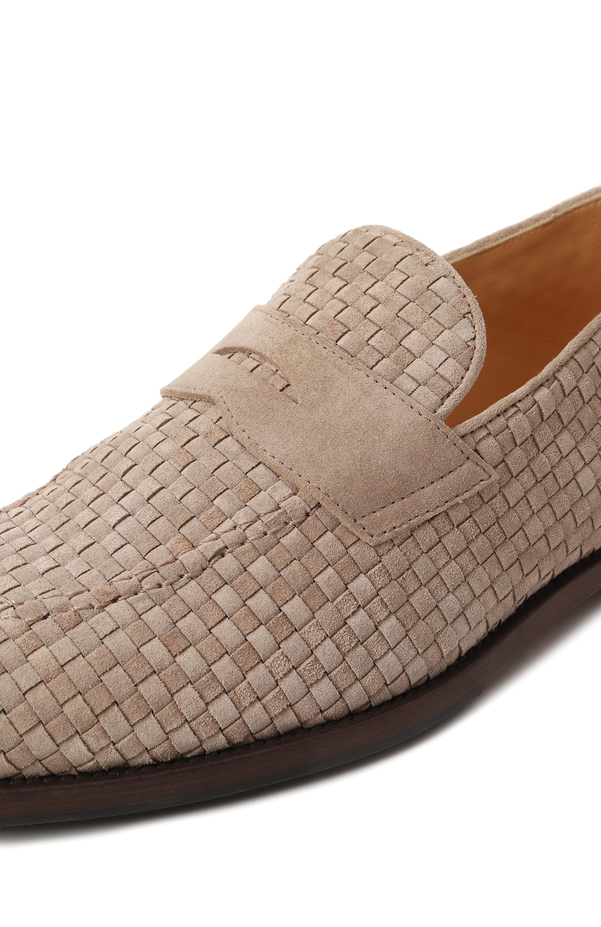 Замшевые пенни-лоферы BRUNELLO CUCINELLI, арт. MPUIHCB799, фото 7