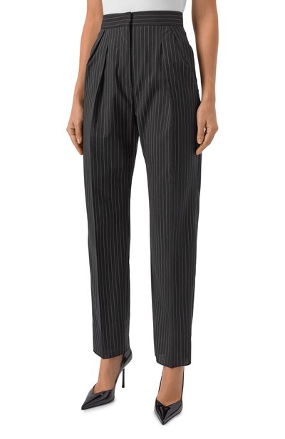 Шерстяные брюки MAX MARA, арт. SESAM0, фото 3