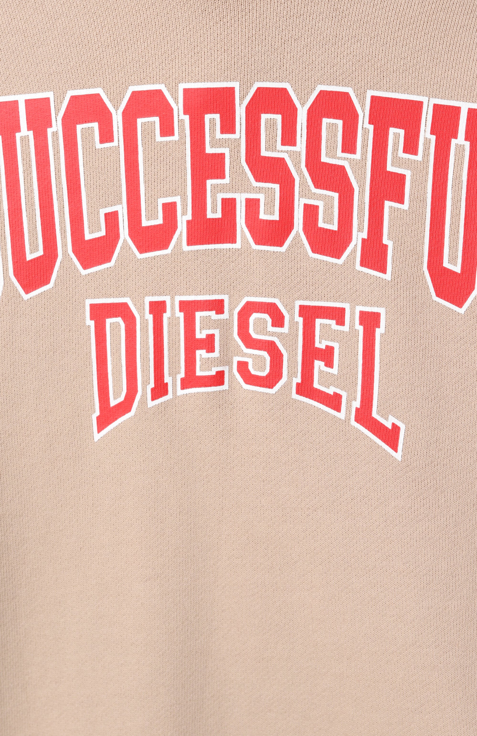 Хлопковое худи DIESEL, арт. J02187/KYAQK, фото 3