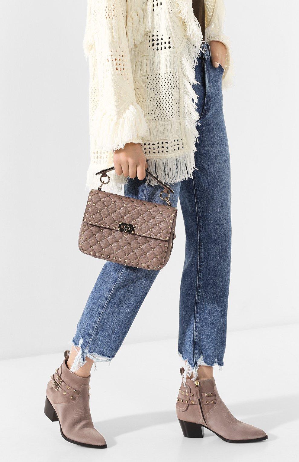 Сумка rockstud spike medium VALENTINO, арт. TW2B0E87/AVB, фото 2