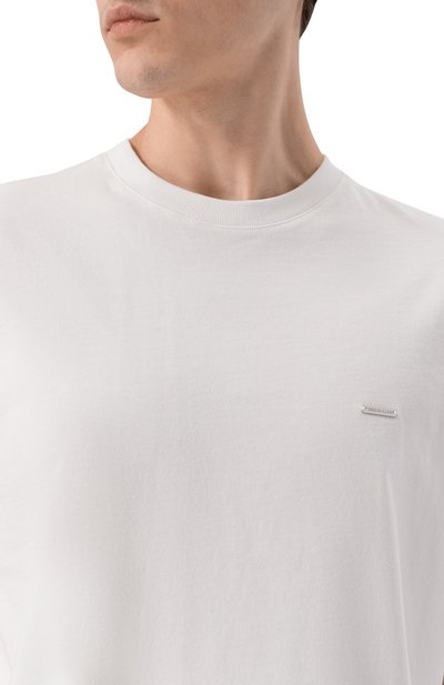 Хлопковая футболка DSQUARED2 белого цвета по цене 27100 руб., арт. S74GD1522/D20106, фото 5 Хлопковая футболка DSQUARED2, арт. S74GD1522/D20106, фото 5