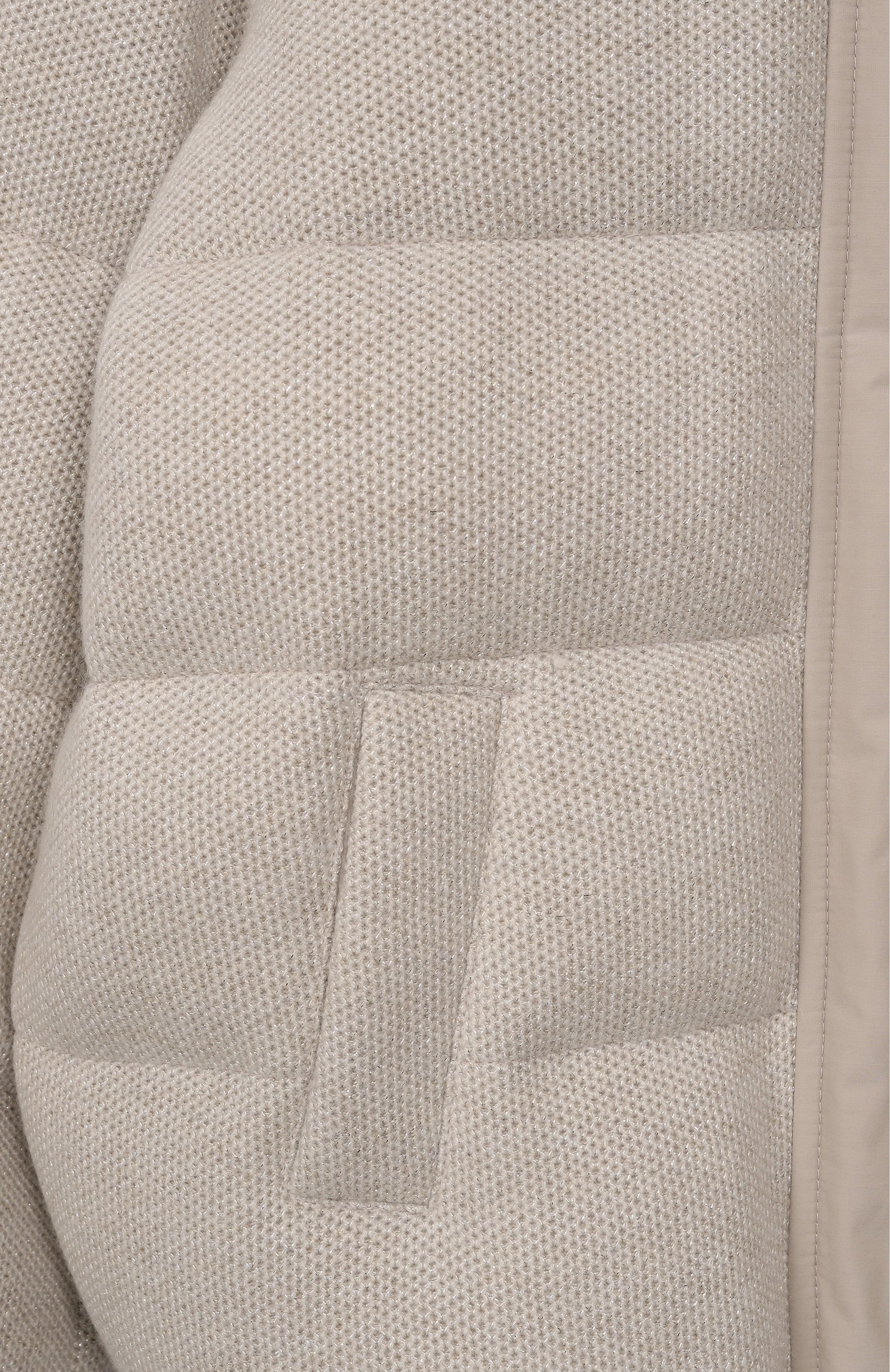 Пуховик BRUNELLO CUCINELLI светло-бежевого цвета по цене 187500 руб., арт. B01ETJ452B, фото 3 Пуховик BRUNELLO CUCINELLI, арт. B01ETJ452B, фото 3