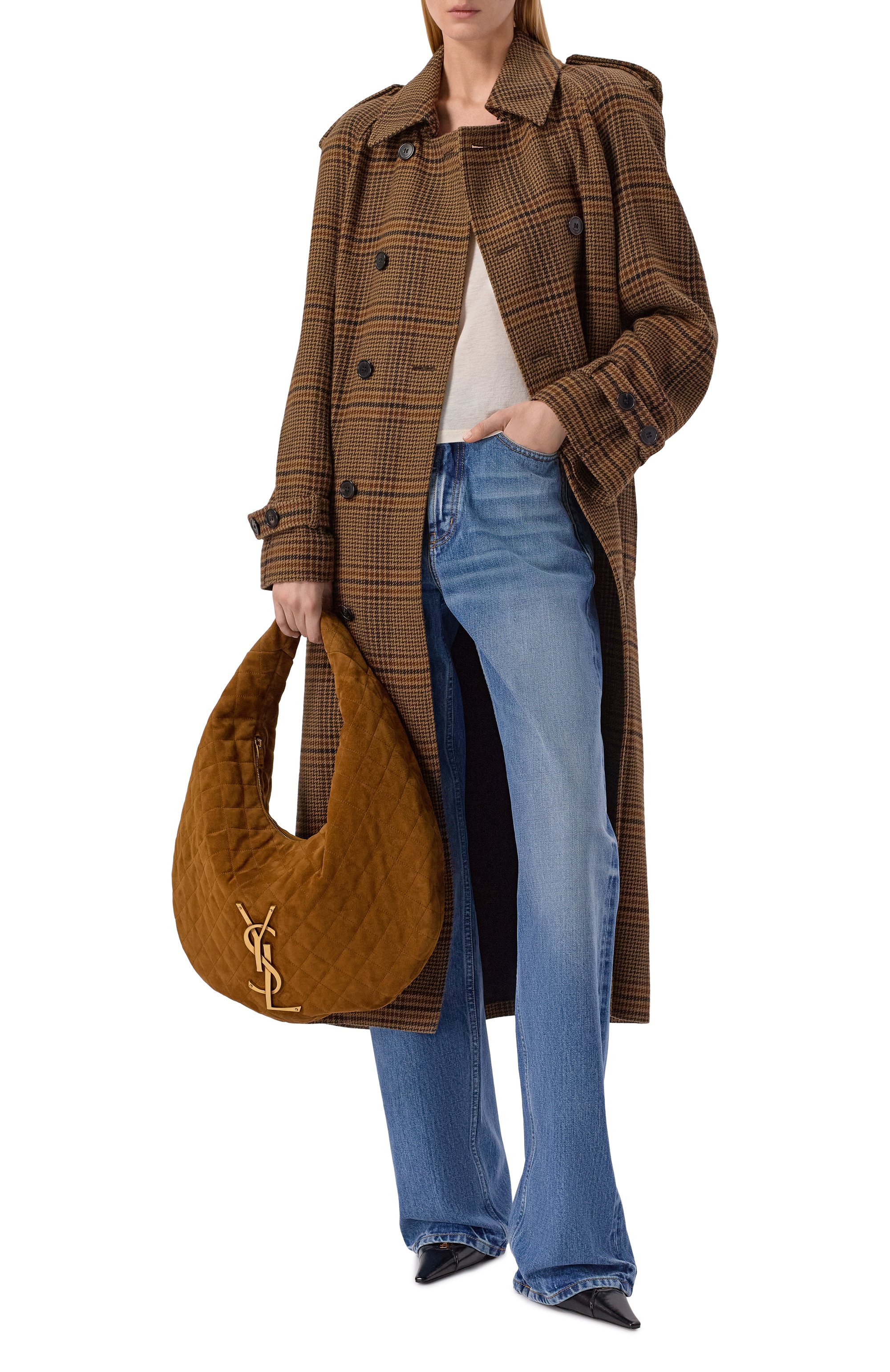 Сумка icare hobo SAINT LAURENT, арт. 858160/AAF9P, фото 3