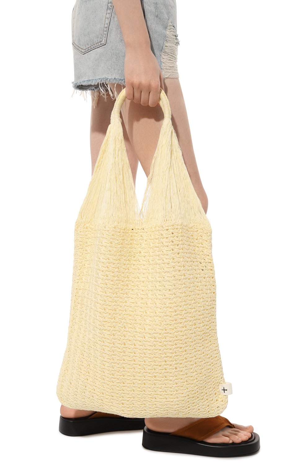 Сумка-тоут JIL SANDER кремового цвета по цене 45350 руб., арт. J40ZZ0107/J15367, фото 2 Сумка-тоут JIL SANDER, арт. J40ZZ0107/J15367, фото 2