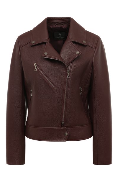 Женская кожаная куртка MASLOV, арт. K09