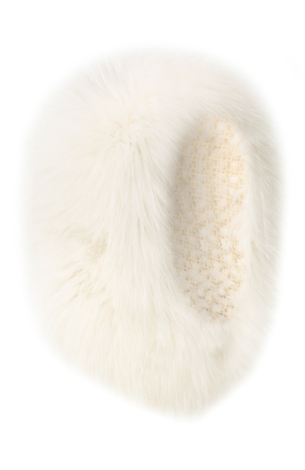 Меховой капюшон из песца VICTORIA KUSENKOVA, арт. 195050001060, фото 1