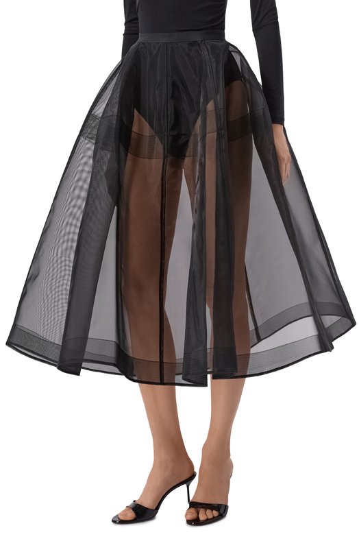 Юбка Vika Gazinskaya SS26-18235 Чёрный  SS26-18235 Фото 3