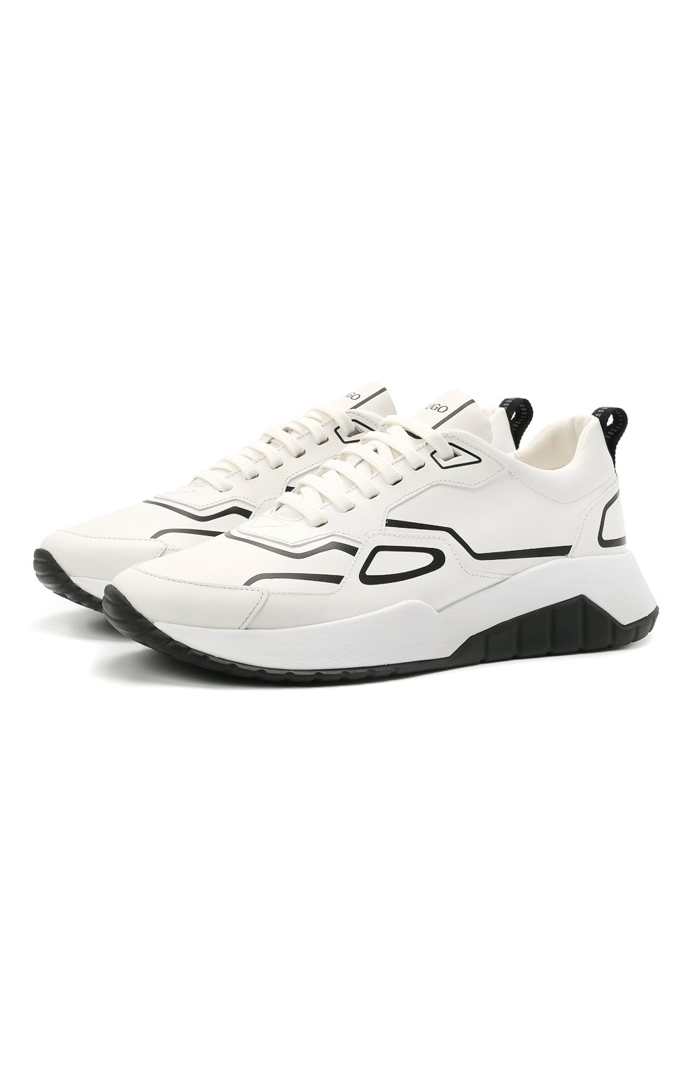 Кожаные кроссовки HUGO, арт. 50451639, фото 1