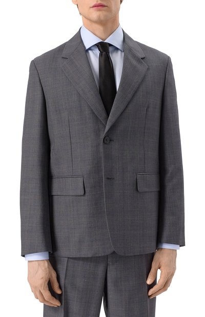 Шерстяной пиджак PRADA, арт. UGM169-10EA-F0480-221, фото 5