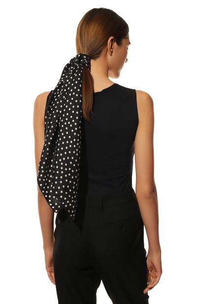 Шелковый платок SAINT LAURENT, арт. 686622/3Y052, фото 3