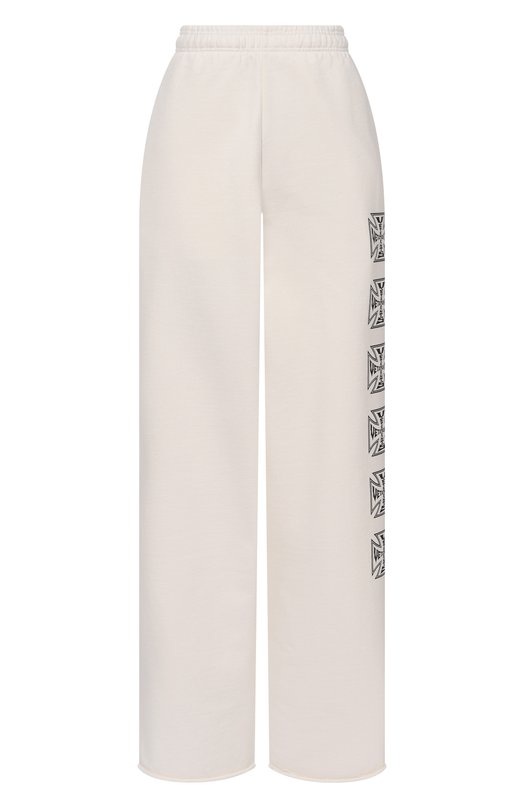 Хлопковые брюки VETEMENTS ME76SP166V/1302 M0LLET0N Кремовый ME76SP166V/1302 M0LLET0N