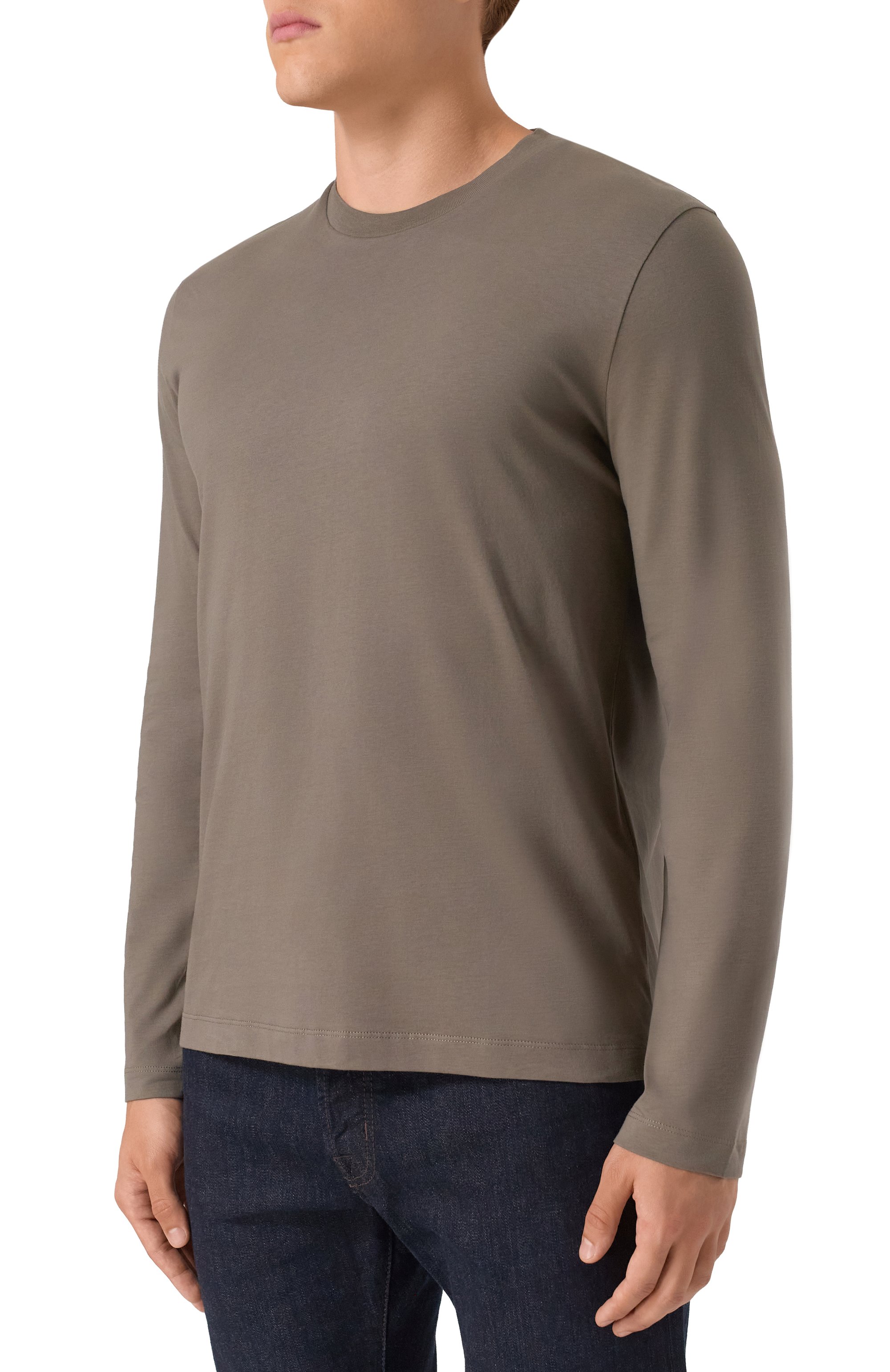 Хлопковый лонгслив CORNELIANI, арт. 26G570-2625022, фото 3