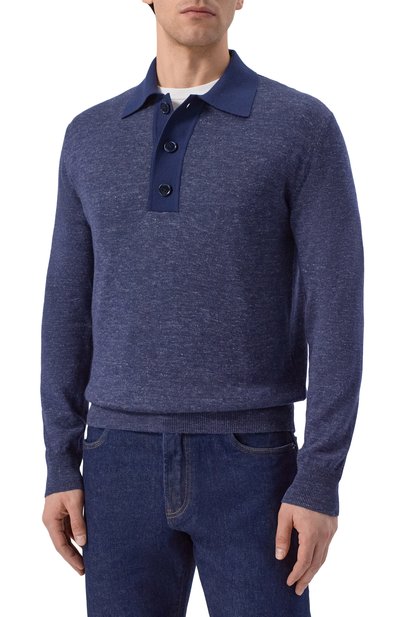 Поло из кашемира и шелка BRIONI, арт. UMR10L/PDK20, фото 3