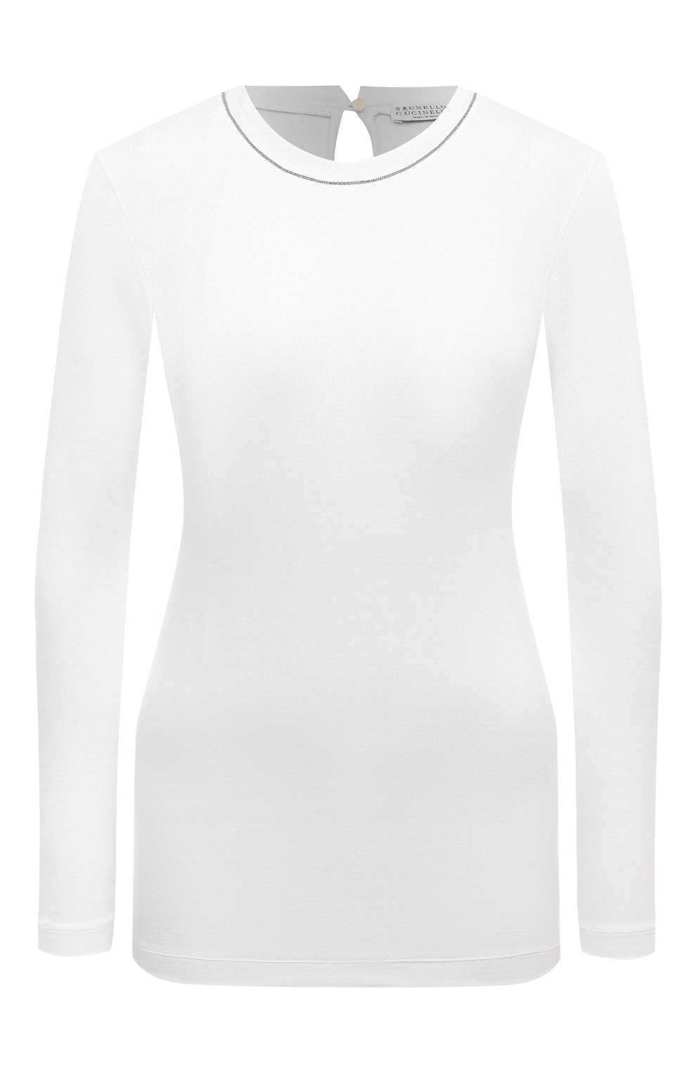 Хлопковый лонгслив BRUNELLO CUCINELLI, арт. MPTC8BJ300, фото 1