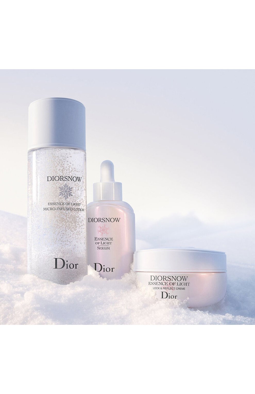Увлажняющий лосьон для лица и шеи diorsnow essence of light micro-infused lotion (175ml) DIOR, арт. C099700132, фото 5