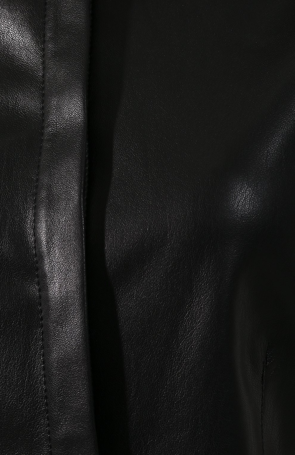 Блузка NANUSHKA, арт. CLARE_BLACK_VEGAN LEATHER, фото 5