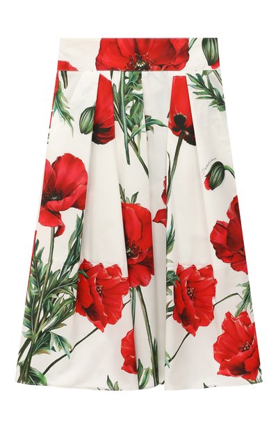Хлопковая юбка DOLCE & GABBANA, арт. F4CLQT/HS5NN, фото 1