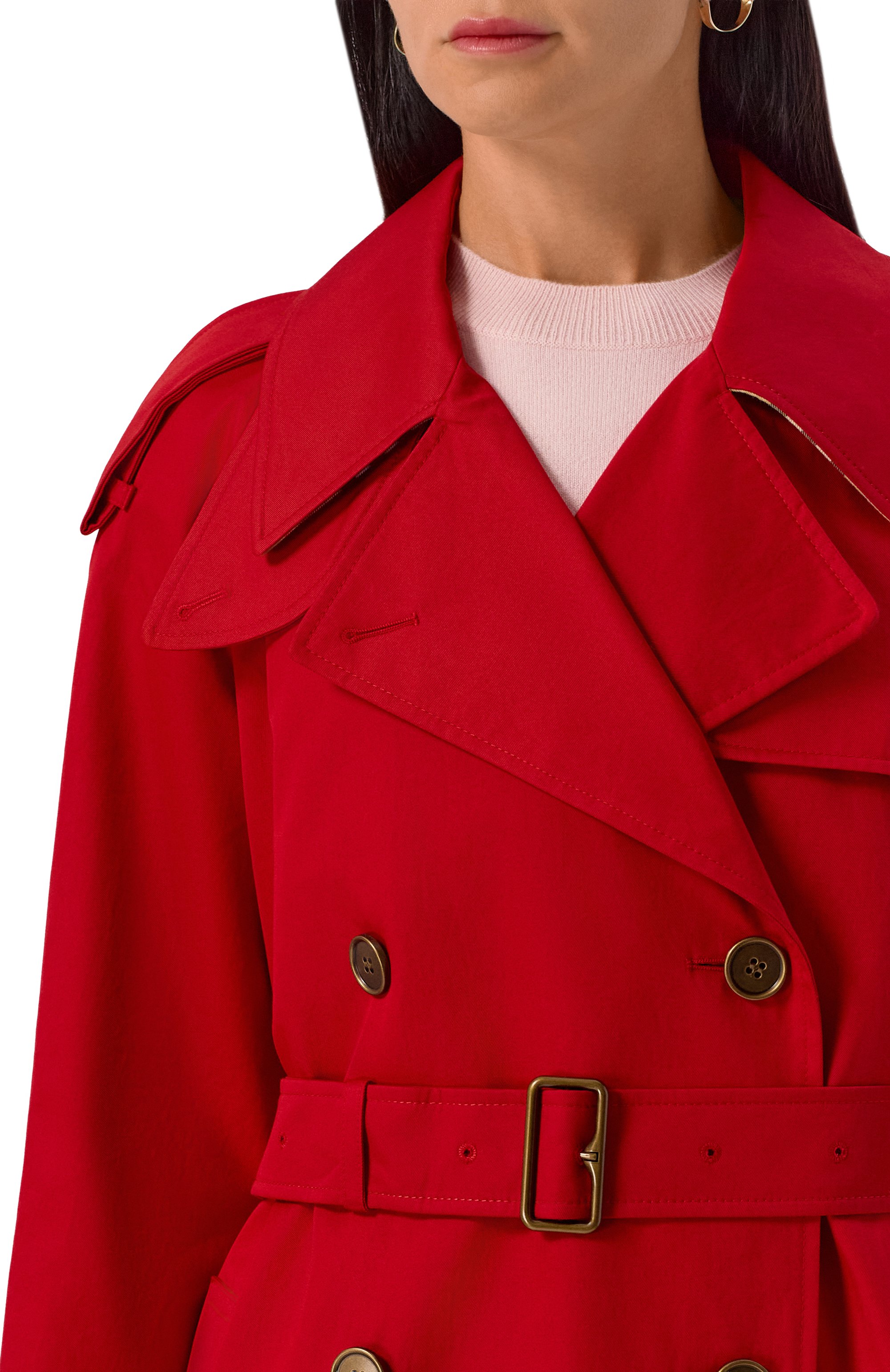 Хлопковый тренч BURBERRY, арт. 8111163, фото 5