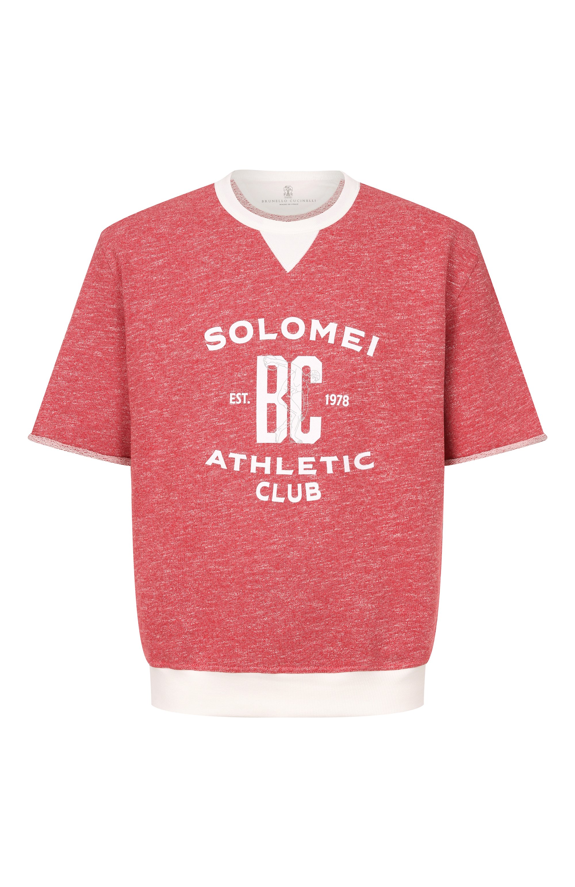 Свитшот из хлопка и льна BRUNELLO CUCINELLI, арт. MR8313378G, фото 1