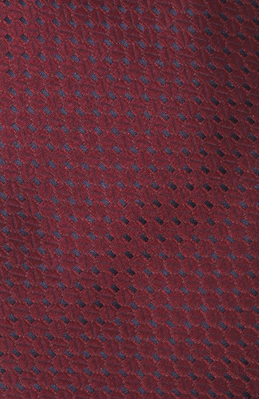 Шелковый галстук Canali 18/HJ04331 Бордовый  18/HJ04331 Фото 4