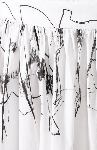 Хлопковое платье ALEXANDER MCQUEEN, арт. 623552/QDAA0, фото 5