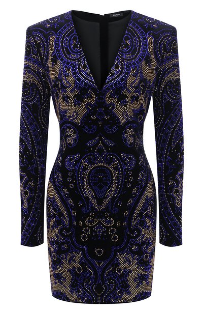 Женское хлопковое платье BALMAIN, арт. UF16339/C255