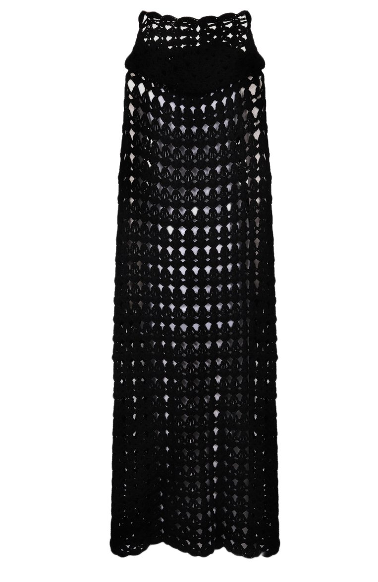 Шерстяная накидка MIU MIU, арт. MMF157-1VBD-F0002, фото 2