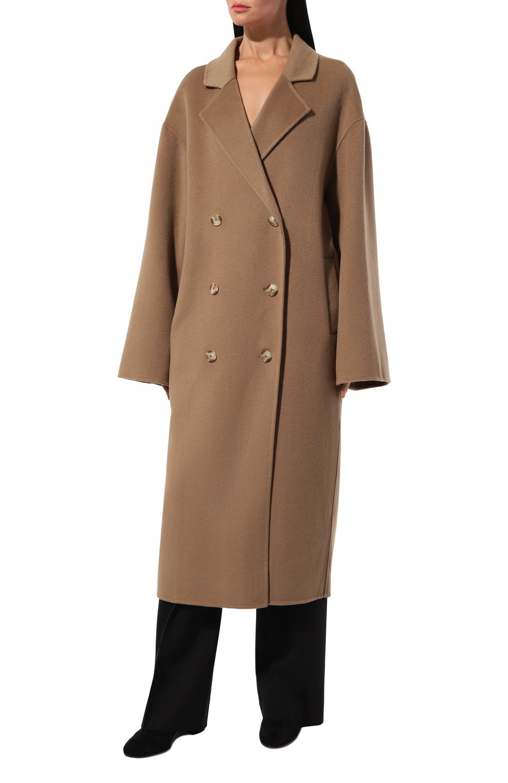 Пал ьто из шерсти и кашемира LOULOU DE SAISON, арт. B0RNE0, фото 3