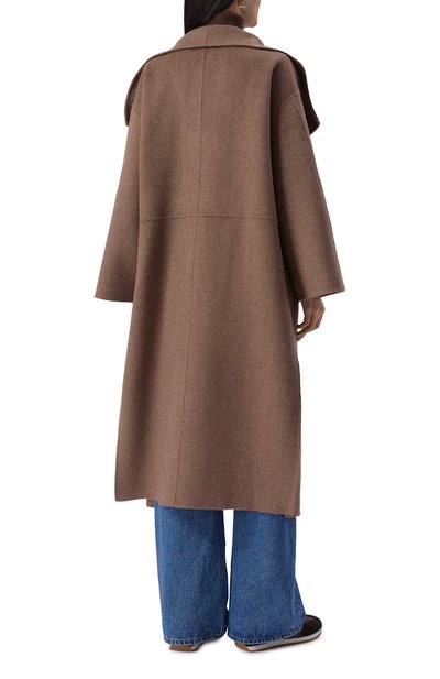 Пальто из шерсти и кашемира TOTEME, арт. 251-WR0885-FB0360, фото 4