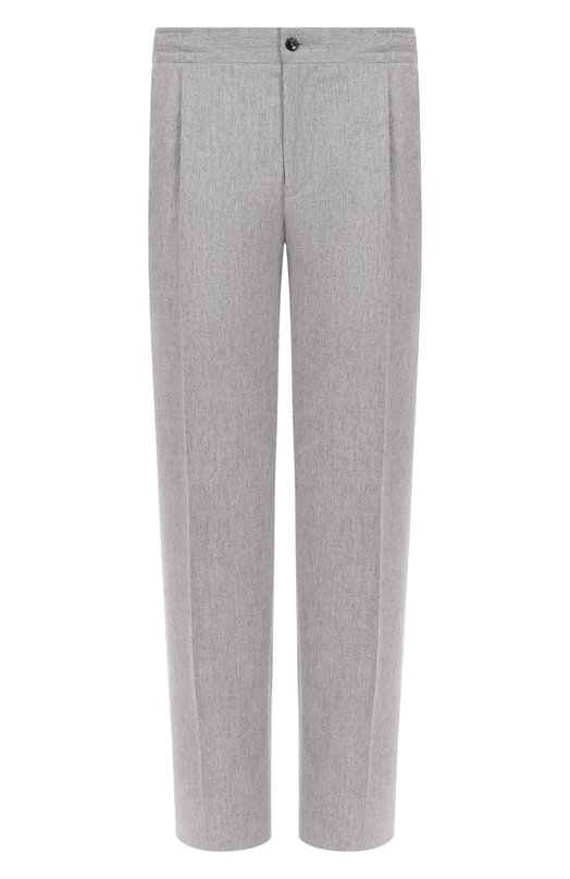 Шерстяные брюки Kiton UPN01K0124G01 Серый UPN01K0124G01