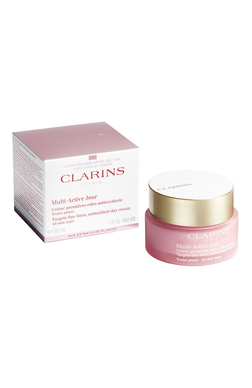 Дневной крем multi-active для любого типа кожи (50ml) CLARINS бесцветного цвета по цене 7000 руб., арт. 80081188, фото 4 Дневной крем multi-active для любого типа кожи (50ml) CLARINS, арт. 80081188, фото 4