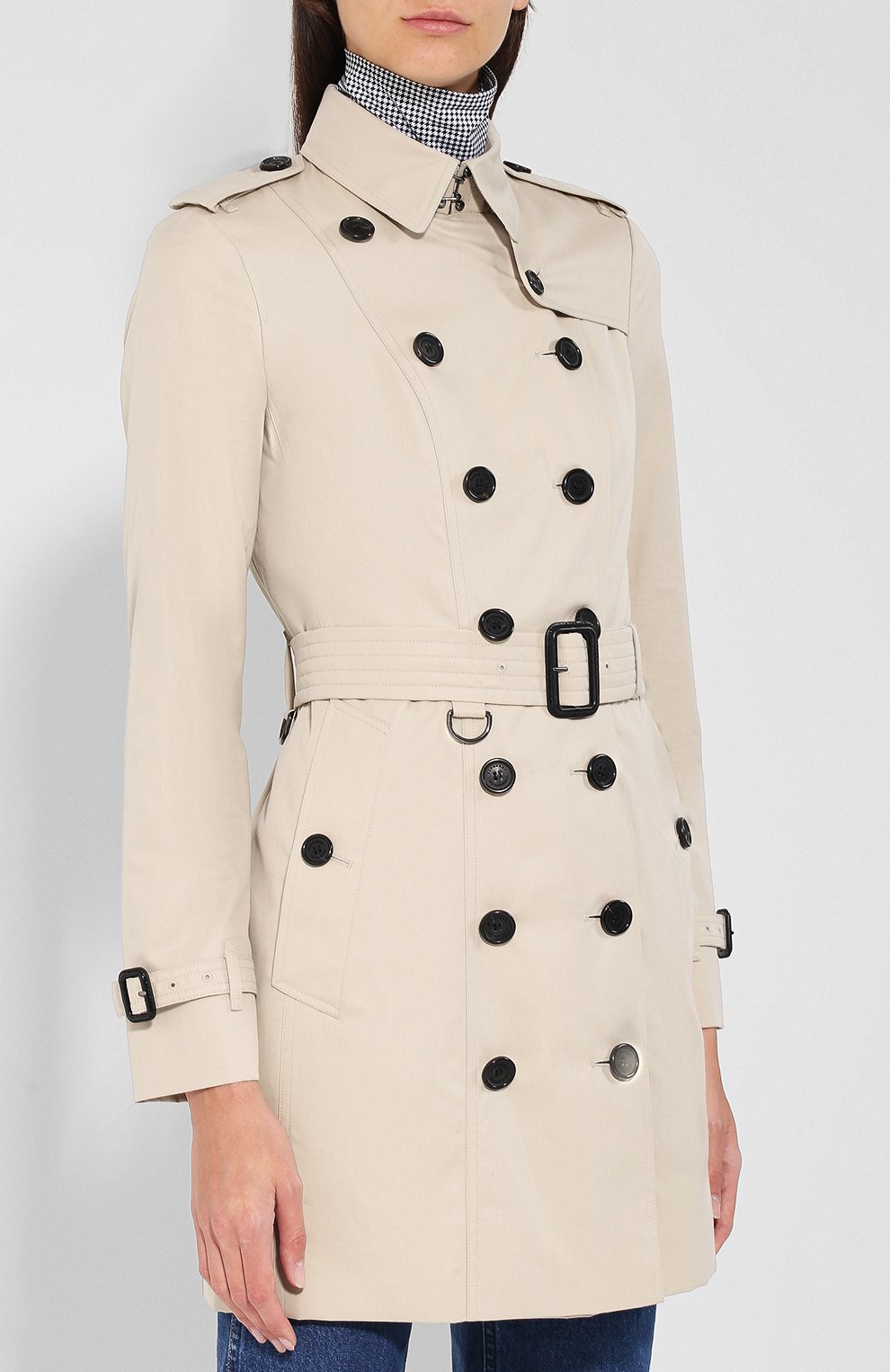 Хлопковый тренч sandringham BURBERRY, арт. 3913360, фото 3