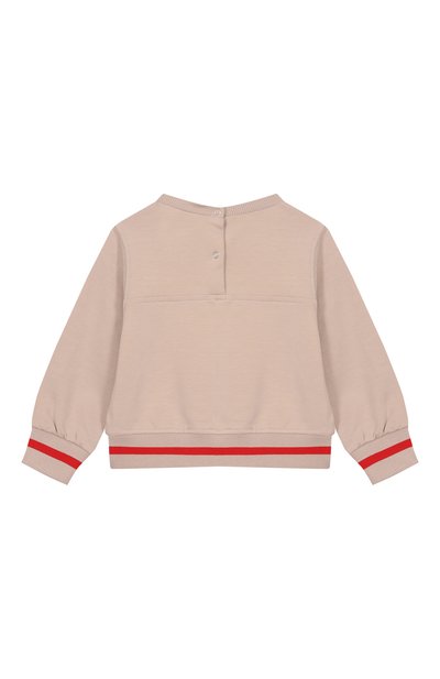 Хлопковый свитшот MONNALISA, арт. 39E607, фото 2