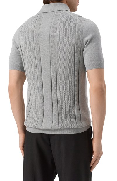 Хлопковое поло BRUNELLO CUCINELLI, арт. M29203305, фото 4