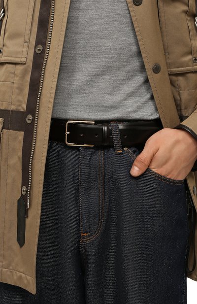 Кожаный ремень SANTONI, арт. CM35VS003B91HVVDB44, фото 2