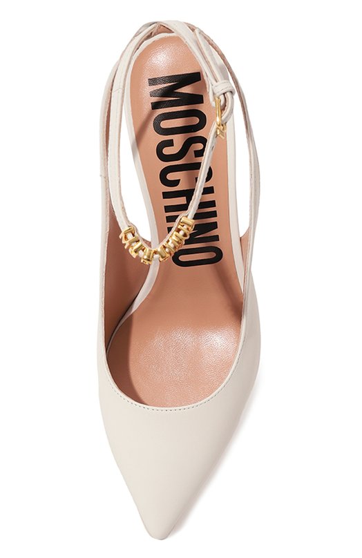 фото Кожаные туфли moschino