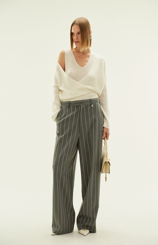 Кожаные туфли VLogo Valentino 5W2S0JE0/EEY Кремовый  5W2S0JE0/EEY Фото 7