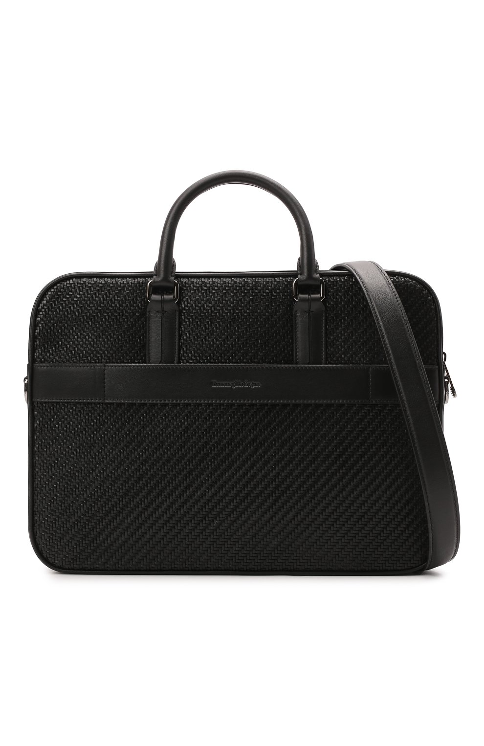 Кожаная сумка для ноутбука ZEGNA, арт. C1782P-LHPTA, фото 7