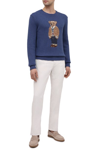 Хлопковый свитер POLO RALPH LAUREN, арт. 710822539, фото 2