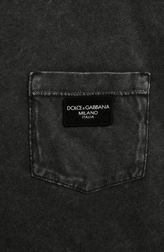 Хлопковая футболка DOLCE & GABBANA, арт. L4JTHJ/G7L2B/2-6, фото 3