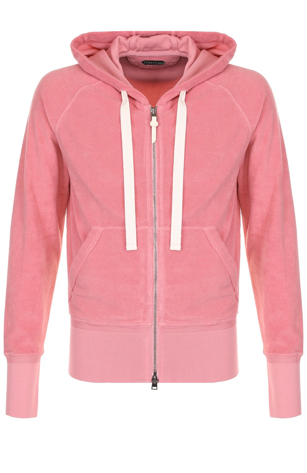 Хлопковая толстовка на молнии с капюшоном TOM FORD, арт. BP228/TFJ917, фото 1