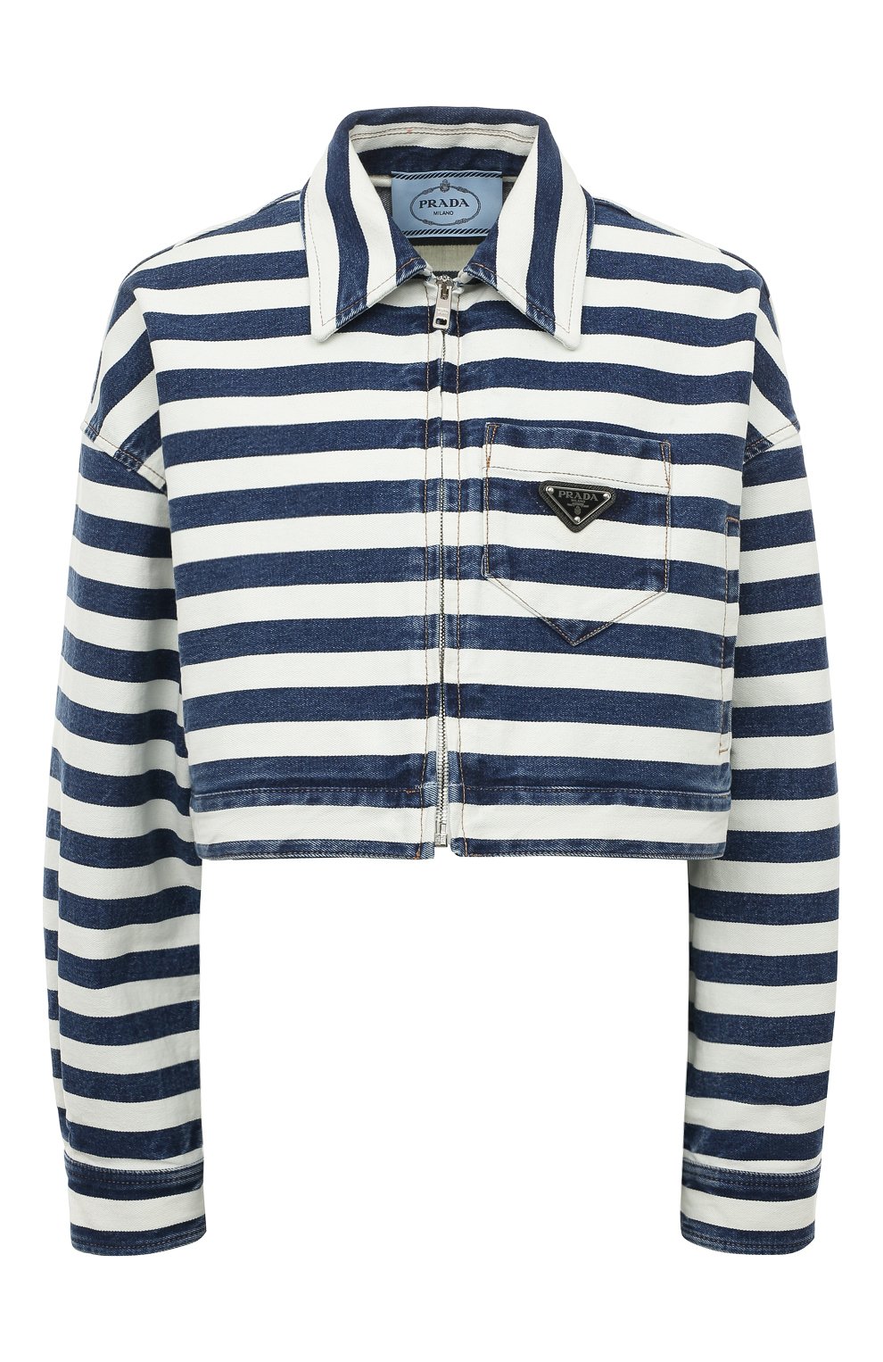 Джинсовая куртка PRADA, арт. GFB288-10G2-F0008-221, фото 1