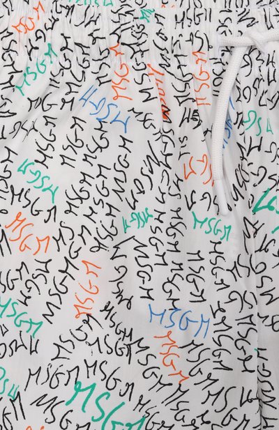 Хлопковые шорты MSGM KIDS, арт. S6MSJBBE234, фото 3