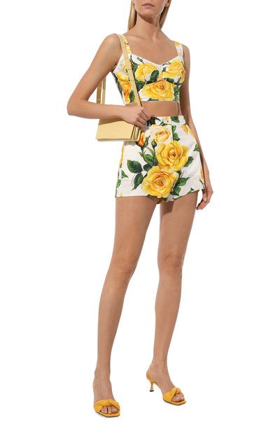 Хлопковый топ DOLCE & GABBANA, арт. F772JT/HS5N0, фото 2