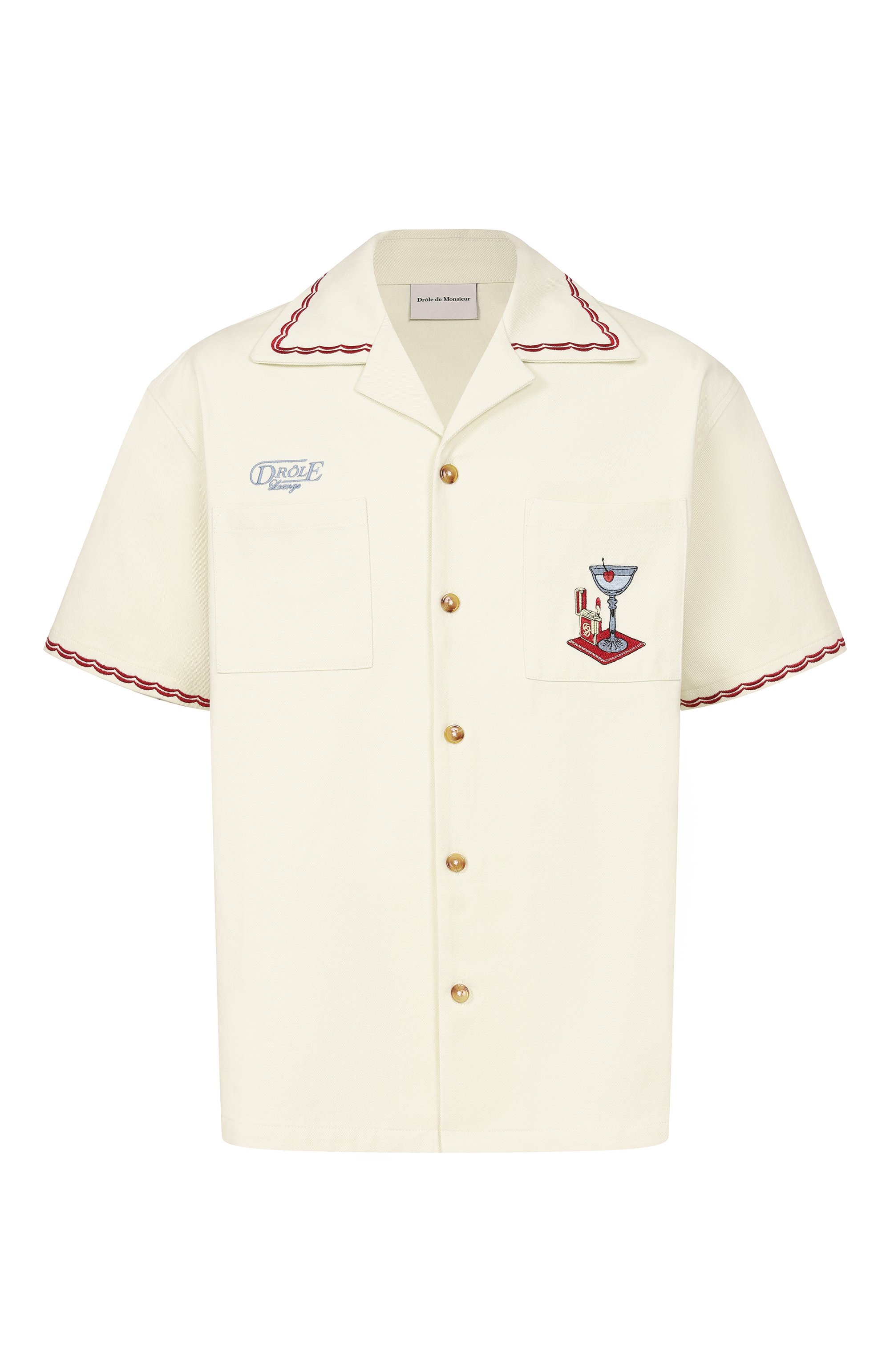 Хлопковая рубашка DROLE DE MONSIEUR, арт. J-SH227-C0215-0W, фото 1