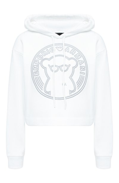 Женский хлопковое худи EMPORIO ARMANI, арт. 6H2M9A/2JPLZ