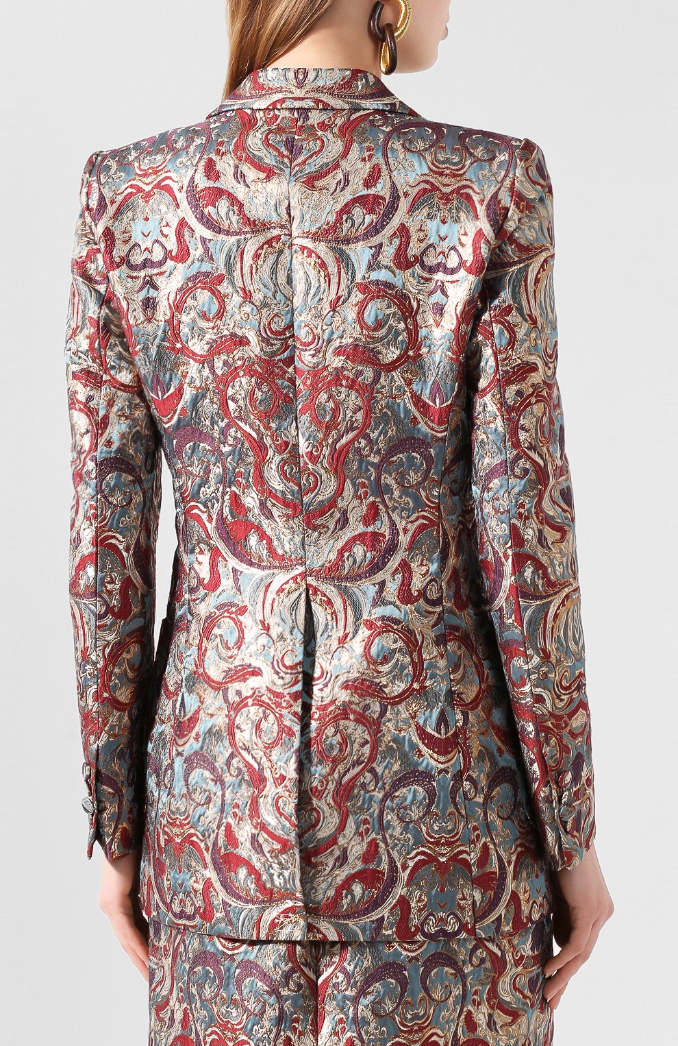 Двубортный жакет DRIES VAN NOTEN, арт. 201-10412-9367, фото 4